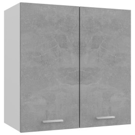 Hängeschrank aus Sperrholz in Betongrau, 60 x 31 x 60 cm von vidaXL, Küchenschränke - Ref: Foro24-801272, Preis: 59,74 €, Rab...
