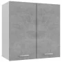Hängeschrank aus Sperrholz in Betongrau, 60 x 31 x 60 cm von vidaXL, Küchenschränke - Ref: Foro24-801272, Preis: 58,15 €, Rab...