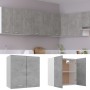 Hängeschrank aus Sperrholz in Betongrau, 60 x 31 x 60 cm von vidaXL, Küchenschränke - Ref: Foro24-801272, Preis: 59,74 €, Rab...