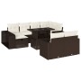 Set de sofás de jardín 11 pzas cojines ratán sintético marrón by , Garden sets - Ref: Foro24-3276509, Price: 694,08 €, Discou...