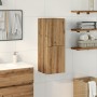 Armario pared baño madera ingeniería roble artisian 30x30x80 cm de , Muebles de baño - Ref: Foro24-856219, Precio: 46,66 €