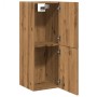 Armario pared baño madera ingeniería roble artisian 30x30x80 cm von , Badezimmermöbel - Ref: Foro24-856219, Preis: 46,66 €, R...