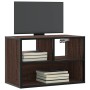 Mueble TV madera ingeniería y metal marrón roble 60x31x39,5 cm von , TV-Möbel - Ref: Foro24-848918, Preis: 42,31 €, Rabatt: %