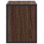 Mueble TV madera ingeniería y metal marrón roble 60x31x39,5 cm von , TV-Möbel - Ref: Foro24-848918, Preis: 42,31 €, Rabatt: %
