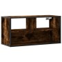 Mueble TV metal y madera contrachapada roble humo 80x31x39,5 cm von , TV-Möbel - Ref: Foro24-848926, Preis: 46,42 €, Rabatt: %
