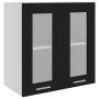 Hanging kitchen cabinet in black plywood wood, 60x31x60 cm by vidaXL, Kitchen cabinets - Ref: Foro24-802522, Price: 56,66 €, ...
