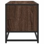Mueble TV metal y madera ingeniería marrón roble 80x34,5x40 cm von , TV-Möbel - Ref: Foro24-848823, Preis: 68,38 €, Rabatt: %