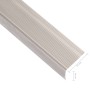 Perfiles de peldaños forma de L 15 uds aluminio champán 67 cm von , Treppe - Ref: Foro24-146797, Preis: 64,70 €, Rabatt: %