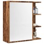 Armario espejo de baño madera envejecida 62,5x20,5x64 cm von , Badezimmerwaschtische - Ref: Foro24-856177, Preis: 74,60 €, Ra...
