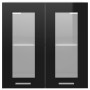 Armario colgante cocina madera contrachapada negro 60x31x60 cm de vidaXL, Armarios de cocina - Ref: Foro24-802522, Precio: 59...