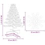 Árbol de Navidad de adorno madera maciza pino marrón cera 80 cm von , Weihnachtsbäume - Ref: Foro24-858203, Preis: 47,84 €, R...