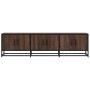 Mueble TV metal y madera ingeniería marrón roble 150x35x41 cm von , TV-Möbel - Ref: Foro24-848863, Preis: 106,64 €, Rabatt: %