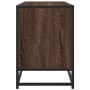 Mueble TV metal y madera ingeniería marrón roble 150x35x41 cm von , TV-Möbel - Ref: Foro24-848863, Preis: 106,64 €, Rabatt: %