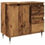 Armario de baño madera de ingeniería envejecida 65x33x60 cm by , bathroom vanities - Ref: Foro24-857223, Price: 78,96 €, Disc...