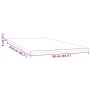 Topper de colchón 90x210x5 cm by , Mattress covers - Ref: Foro24-4103490, Price: 67,35 €, Discount: %