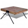 Mesa de centro con patas en forma de V madera de teca reciclada by , Coffee table - Ref: Foro24-241712, Price: 144,86 €, Disc...