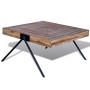 Mesa de centro con patas en forma de V madera de teca reciclada by , Coffee table - Ref: Foro24-241712, Price: 144,86 €, Disc...