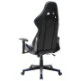 Schwarz-blauer Gaming-Stuhl aus Kunstleder von vidaXL, Gaming-Stühle - Ref: Foro24-20502, Preis: 180,36 €, Rabatt: %