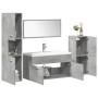 Set muebles de baño 5 piezas madera ingeniería gris hormigón von , Badezimmermöbel - Ref: Foro24-3324878, Preis: 341,41 €, Ra...