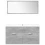 Set muebles de baño 5 piezas madera ingeniería gris hormigón von , Badezimmermöbel - Ref: Foro24-3324878, Preis: 341,41 €, Ra...