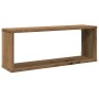 Estantes cubo de pared 2 uds madera roble artisan 60x15x23 cm von , Regale und Regale - Ref: Foro24-856589, Preis: 34,58 €, R...