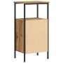 Mesitas noche 2 uds madera ingeniería roble artisan 41x31x80 cm by , Nightstands - Ref: Foro24-857249, Price: 92,52 €, Discou...