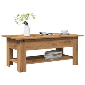 Mesa de centro madera ingeniería roble artesanal 102x55x42cm von , Couchtisch - Ref: Foro24-856797, Preis: 81,00 €, Rabatt: %