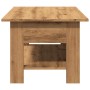Mesa de centro madera ingeniería roble artesanal 102x55x42cm von , Couchtisch - Ref: Foro24-856797, Preis: 81,00 €, Rabatt: %