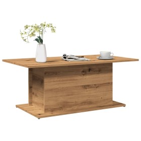 Mesa de centro madera ingeniería roble artisan 102x55,5x40 cm de , Mesas de centro - Ref: Foro24-856807, Precio: 64,72 €, Des...