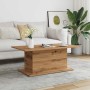 Mesa de centro madera ingeniería roble artisan 102x55,5x40 cm by , Coffee table - Ref: Foro24-856807, Price: 64,72 €, Discoun...