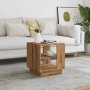 Mesa de centro madera de ingeniería roble artisan 40x40x43 cm von , Couchtisch - Ref: Foro24-856805, Preis: 39,34 €, Rabatt: %