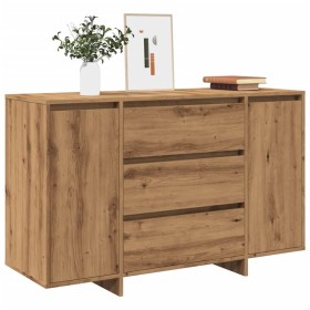 Aparador de madera de ingeniería roble artisan 120x41x75 cm de , Aparadores - Ref: Foro24-856795, Precio: 198,33 €, Descuento: %