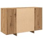 Aparador de madera de ingeniería roble artisan 120x41x75 cm von , Sideboards - Ref: Foro24-856795, Preis: 198,33 €, Rabatt: %