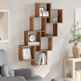 Estante cubo pared madera ingeniería envejecida 90x15x119,5 cm von , Regale und Regale - Ref: Foro24-856596, Preis: 51,72 €, ...