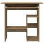 Escritorio de madera de ingeniería roble artisan 80x45x74 cm von , Schreibtische - Ref: Foro24-855995, Preis: 79,52 €, Rabatt: %
