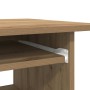 Escritorio de madera de ingeniería roble artisan 80x45x74 cm von , Schreibtische - Ref: Foro24-855995, Preis: 79,52 €, Rabatt: %