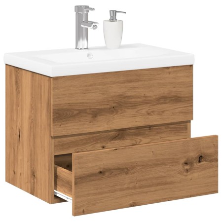 Mueble con lavabo integrado roble artisan by , bathroom vanities - Ref: Foro24-3328922, Price: 172,36 €, Discount: %