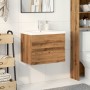 Mueble con lavabo integrado roble artisan by , bathroom vanities - Ref: Foro24-3328922, Price: 172,36 €, Discount: %