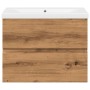 Mueble con lavabo integrado roble artisan by , bathroom vanities - Ref: Foro24-3328922, Price: 172,36 €, Discount: %