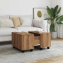 Mesa de centro madera de ingeniería roble artisan 60x60x38 cm von , Couchtisch - Ref: Foro24-856549, Preis: 72,24 €, Rabatt: %