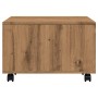Mesa de centro madera de ingeniería roble artisan 60x60x38 cm von , Couchtisch - Ref: Foro24-856549, Preis: 72,24 €, Rabatt: %
