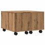 Mesa de centro madera de ingeniería roble artisan 60x60x38 cm von , Couchtisch - Ref: Foro24-856549, Preis: 72,24 €, Rabatt: %