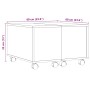 Mesa de centro madera de ingeniería roble artisan 60x60x38 cm von , Couchtisch - Ref: Foro24-856549, Preis: 72,24 €, Rabatt: %