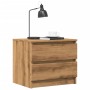 Mesitas de noche 2 uds madera ingeniería roble 50x40x43.5 cm by , Nightstands - Ref: Foro24-856521, Price: 96,16 €, Discount: %