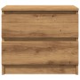 Mesitas de noche 2 uds madera ingeniería roble 50x40x43.5 cm by , Nightstands - Ref: Foro24-856521, Price: 96,16 €, Discount: %