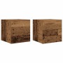 Muebles de pared para TV 2 uds madera envejecida 30,5x30x30 cm von , TV-Möbel - Ref: Foro24-856413, Preis: 49,83 €, Rabatt: %