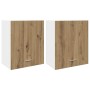 Armarios colgantes 2 uds madera roble artisan 50x31x60 cm von , Küchenschränke - Ref: Foro24-856114, Preis: 94,80 €, Rabatt: %