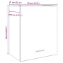 Armarios colgantes 2 uds madera roble artisan 50x31x60 cm von , Küchenschränke - Ref: Foro24-856114, Preis: 94,80 €, Rabatt: %