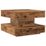 Mesa de centro giratoria 360 grados envejecida 50x50x34,5 cm by , Coffee table - Ref: Foro24-858477, Price: 64,08 €, Discount: %