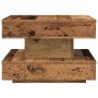 Mesa de centro giratoria 360 grados envejecida 50x50x34,5 cm by , Coffee table - Ref: Foro24-858477, Price: 64,08 €, Discount: %